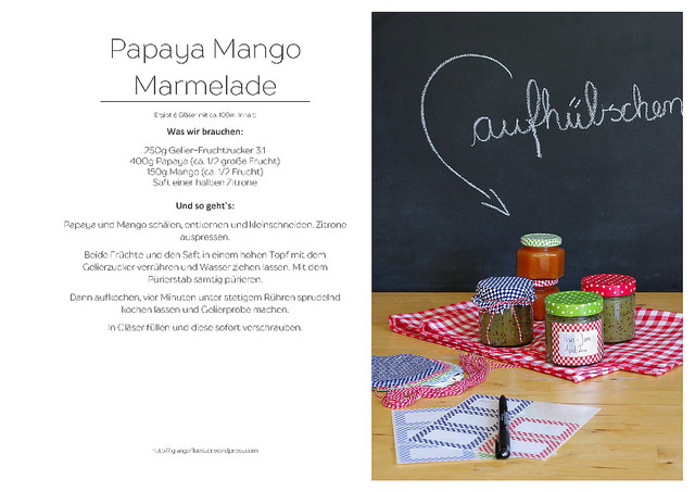 Rezept Papaya Mango Marmelade