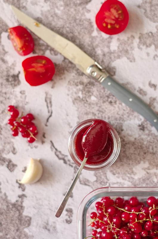 Johannisbeer Ketchup · glasgefluester.de