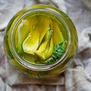 Quick Pickle Pak Choi