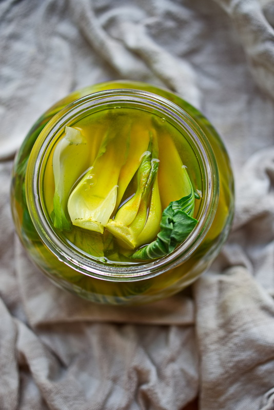 Quick Pickle Pak Choi