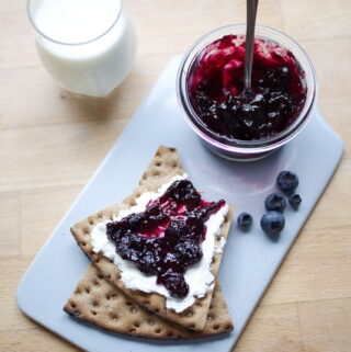 Blaubeer Bananen Konfitüre